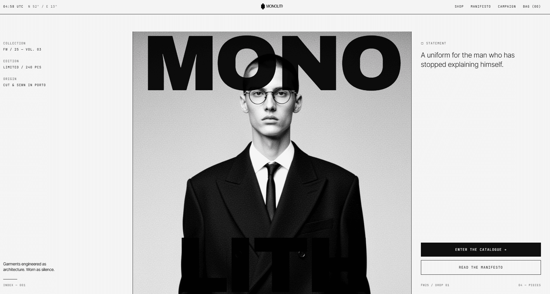 MONOLITH project gallery